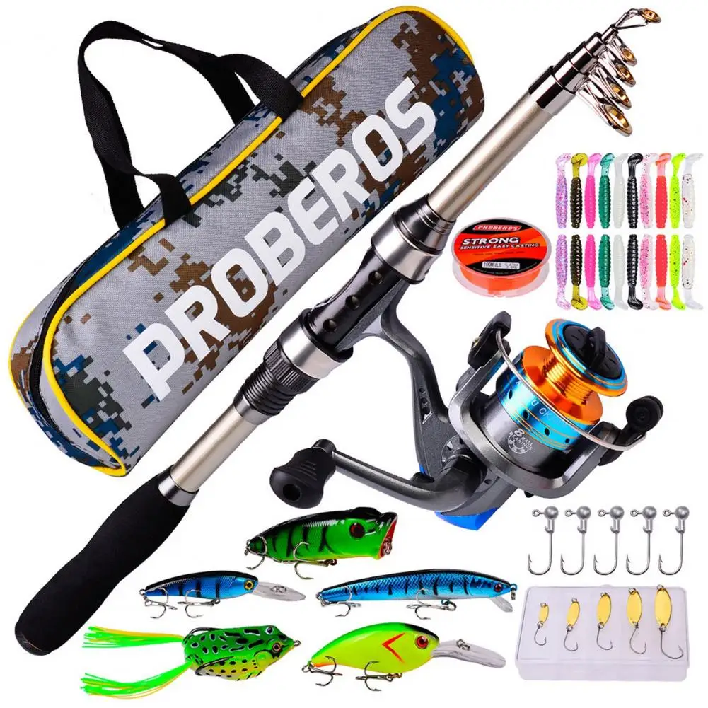 Saltwater Fishing Rod Reel Combo Set