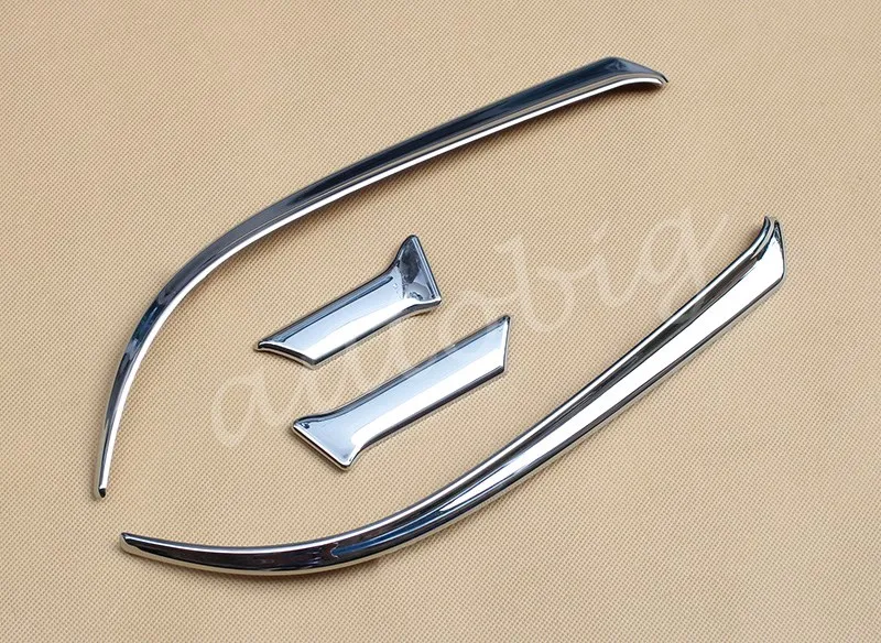 For BMW X1 F48 2016-2020 Rearview Side Mirror Strips Trim Rear View Molding Accessories Triple Chrome