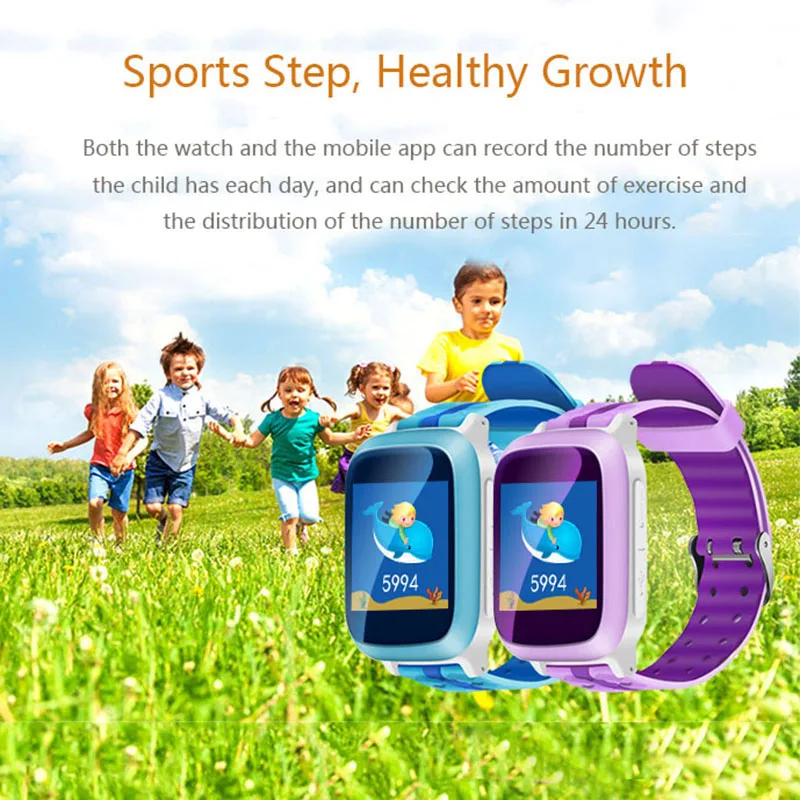 

DS18 Smart Watch Multifunction Children Digital Wristwatch Alarm Baby Watch With Remote Monitoring Birthday Gifts For Kids
