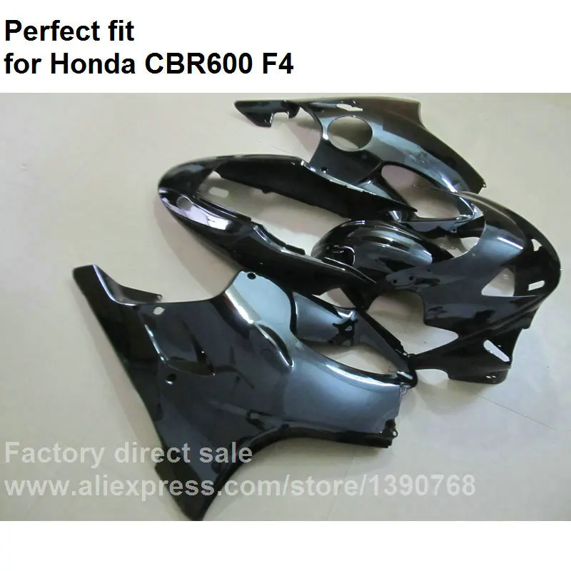 Высокое качество ABS Обтекатели для Honda CBR 600 F4 1999 2000 матовый черный обтекатель комплект CBR600 F4 99 00 FX31