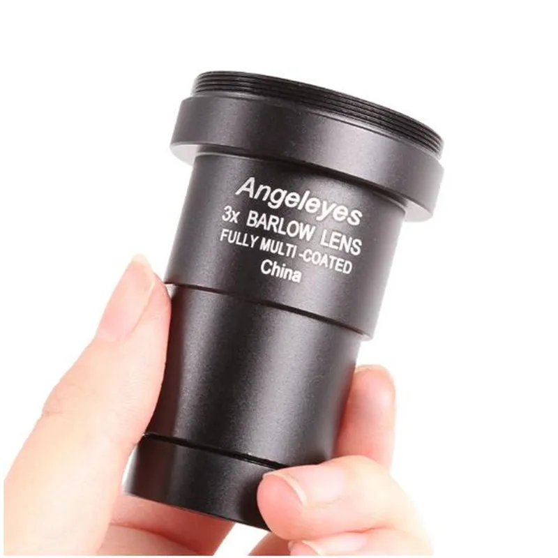 Angeleyes metal 1.25 polegadas 3x extensor telescópio