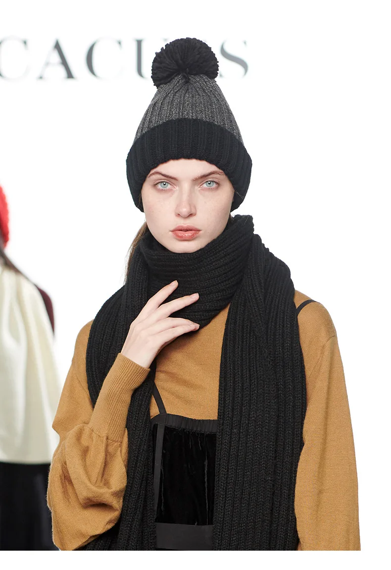 Cc шапочки горрос mujer invierno зимняя шапка женская вязаная шапка женская осенняя и зимняя новая Повседневная модная теплая шапка