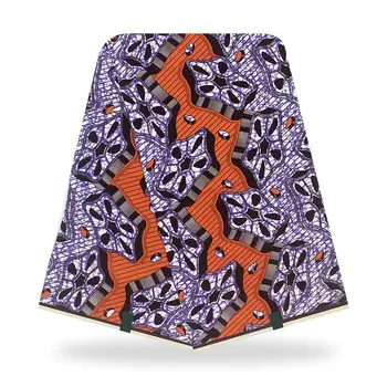 

Wholesale price! 2020 Hot Selling Newest design 100% cotton african wax Nigeria wax veritable Ankara wax 6yards/pcs