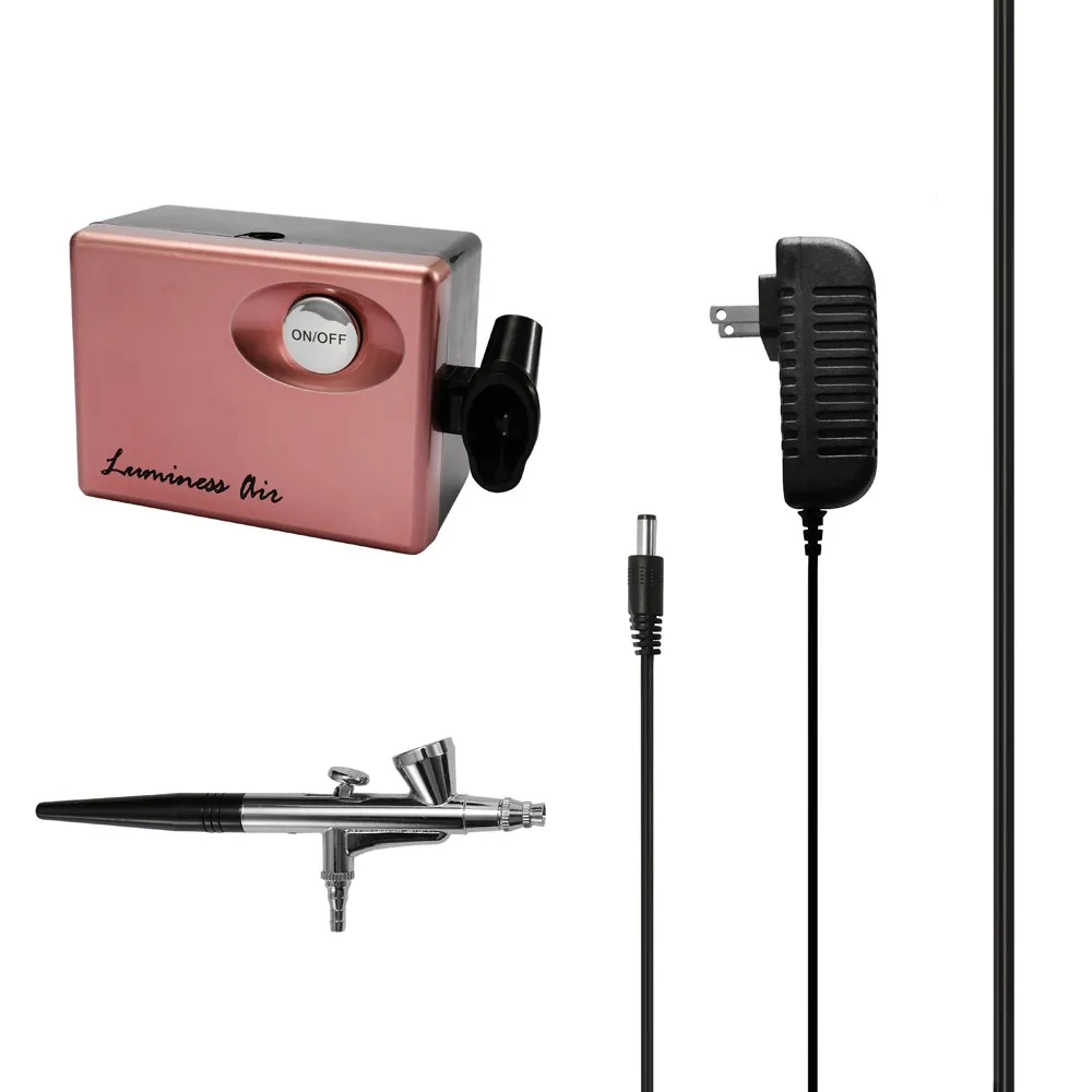 Mini Compressore Del Airbrush Kit Portatile Tatuaggi Make Up Decorazione Di Una Torta Aerografo Professionale Compressore D'Aria