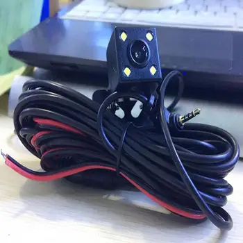 

HiMISS 120 ° Wide Degree Reversing Camera Car Parking Rear View Camera LED Lamp Night Vision Backup Waterproof