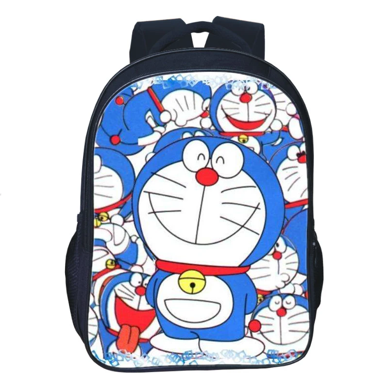 16 дюймов мультфильм Doraemon рюкзак для подростков девочек мальчиков книга дорожная сумка Детские школьные рюкзаки Карандаш сумка наборы - Цвет: 1pc