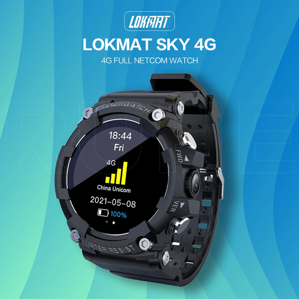 Смарт-часы LOKMAT SKY с сенсорным экраном и экстренным вызовом  | Отзывы и видеообзор