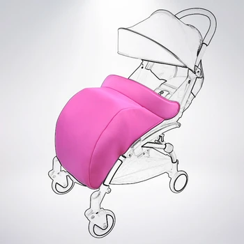 

Baby carriage accessories trolley thickened baby foot cover with cotton clip rainproof and windproof cover