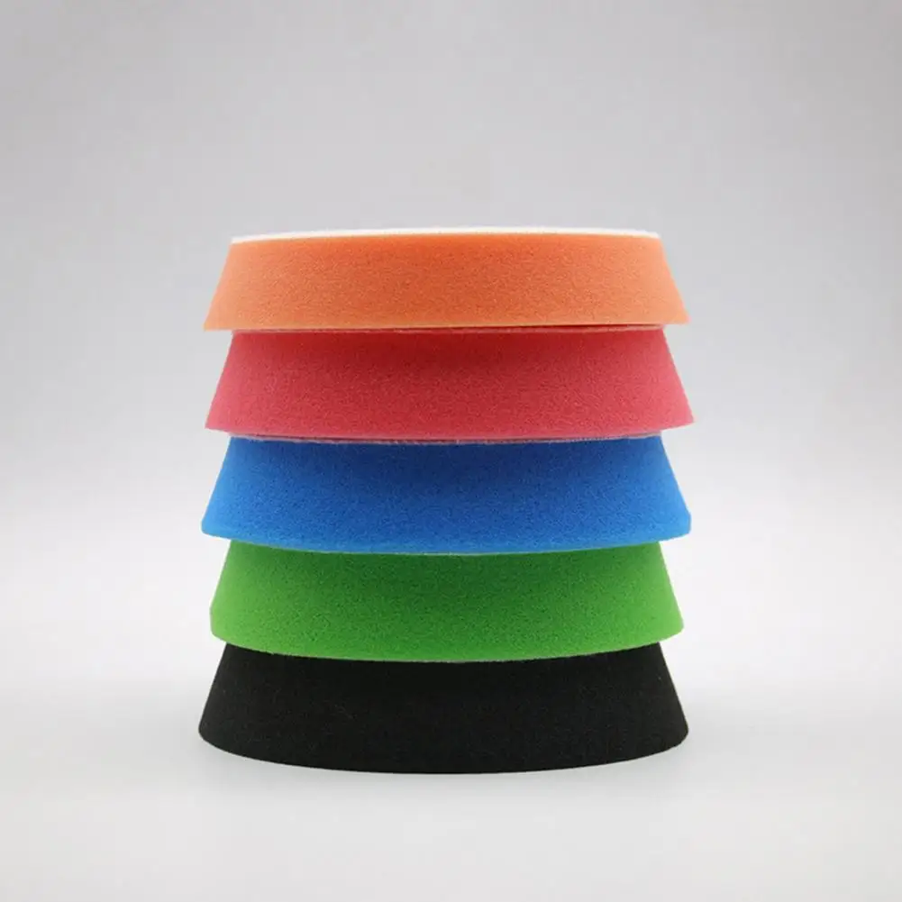 Accessories Buffing Car Accessories Polishing Pad Sponge Polisher 5 Pieces Pads set 15cm 6 Inch Car Foam Drill wheel Set Kit Pow