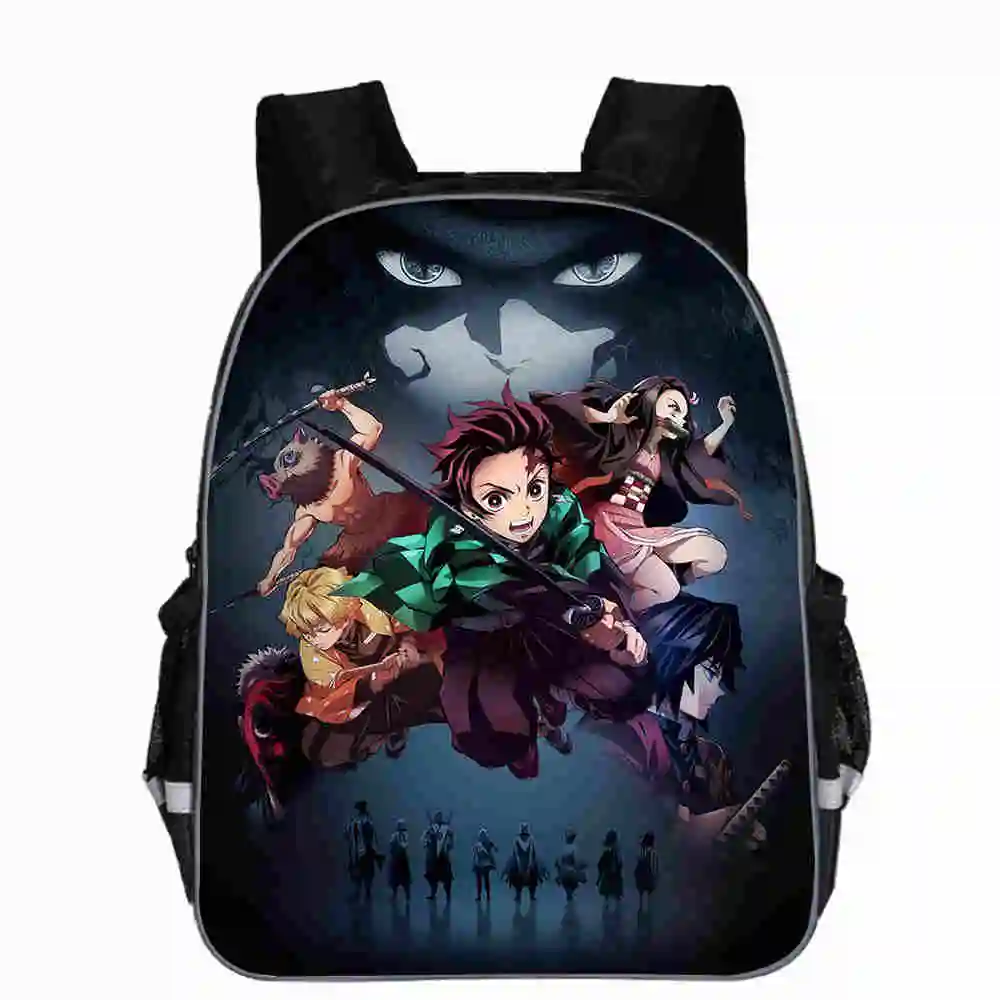 Рюкзак Demon Slayer Kimetsu No Yaiba 13/16 дюймов школьные сумки в стиле аниме для мальчиков и