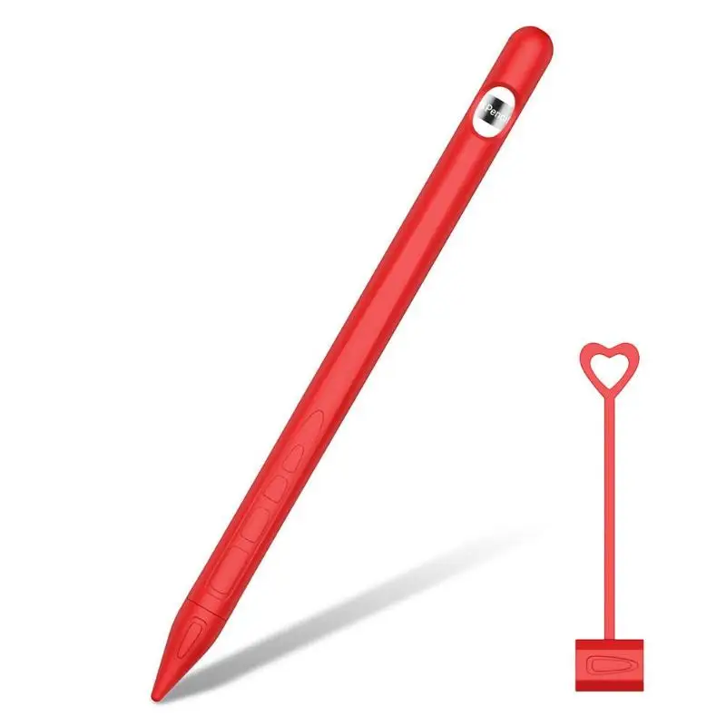 Силиконовая ручка-стилус для планшета для Apple Pencil 1 аксессуары мягкий силиконовый защитный рукав для Apple Pencil 1 чехол - Цвета: E