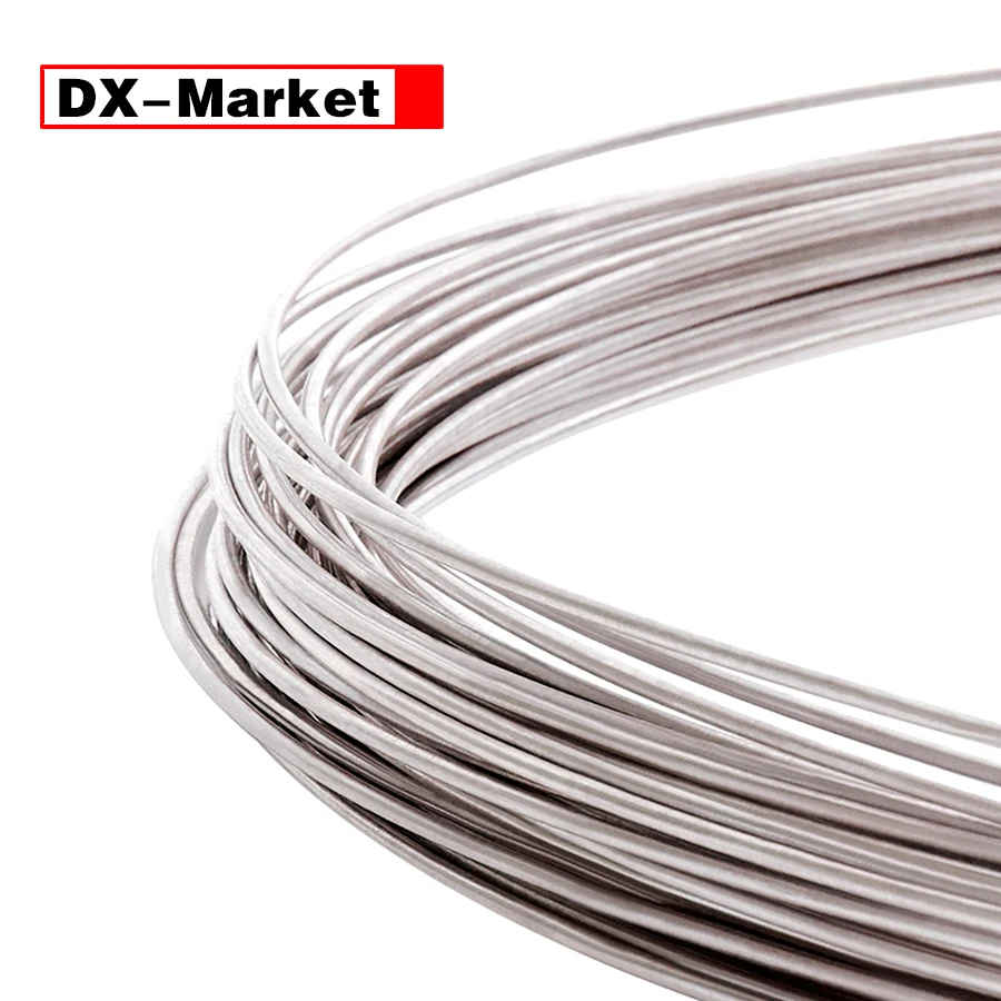 0.1mm~1.2mm Fine Stainless Steel Wire Chain , 0.1mm~5mm Stainless Steel  Wire Single Strand , Hydrogen Removing Steel Wire ,J037