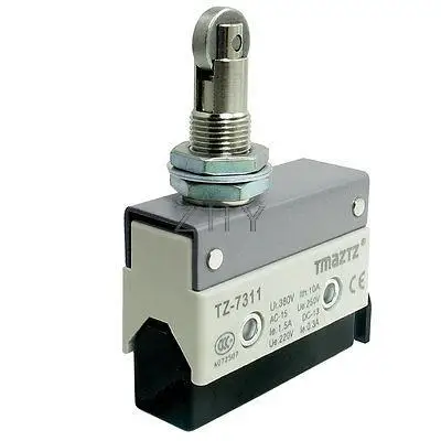 

Parallel Roller Plunger Actuator 1NO 1NC Basic Enclosed Micro Switch TZ-7311