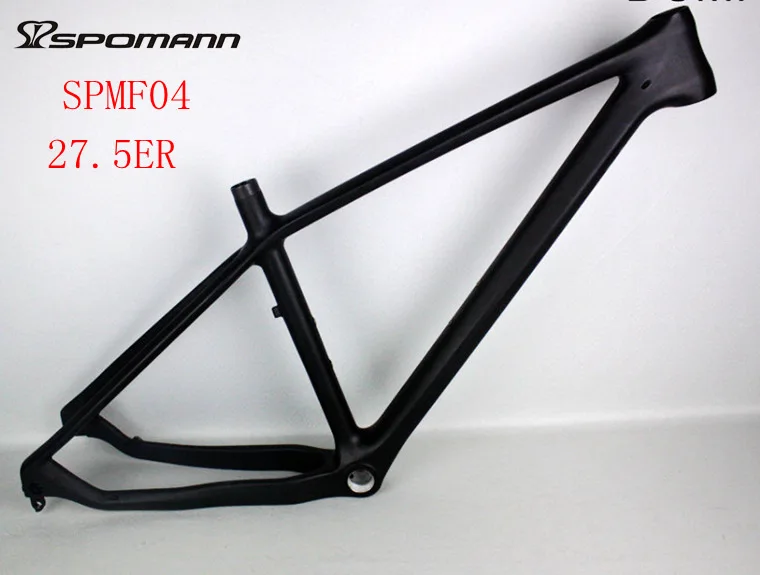 

Spmf04 Carbon Fiber Mountain Bike Frame MTB Lightweight Disc Brakes Within Go Holder Axis Quick Release-27.5 Er
