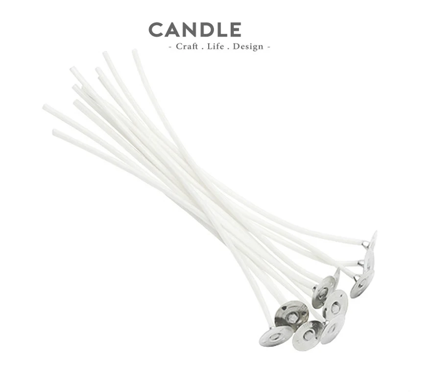 

12cm 100pcs candle wix DIY candle accessories set wholesale