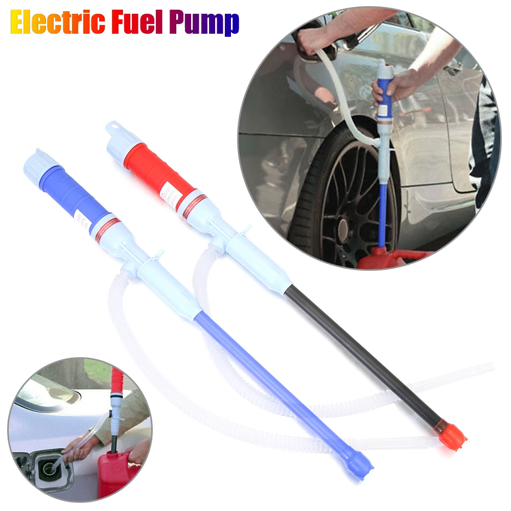 NEW Portable Universal Electric Liquid Fuel Syphon Pump Car Automatic