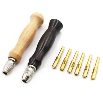 

Leather Arch Edge Sector Shallow Groove Edges Cold And Hot Pressure Line Punch Embedding Thread Leathercraft Tools