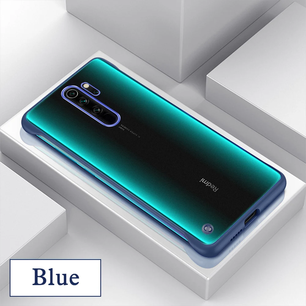 Для Red mi Note 8 Pro Чехол Безрамное Кольцо Прозрачный ударопрочный чехол для Xiaomi mi 8 9 T SE A2 Lite Red mi Note 7 K20 Pro 7A чехол