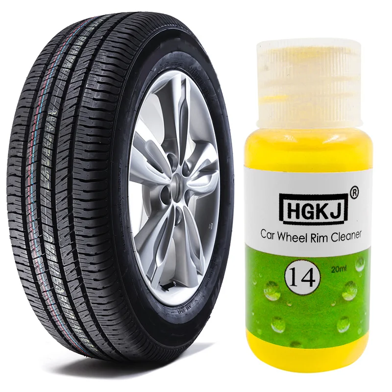 HGKJ-14 20LM Car Wheel Ring Cleaner High Concentrate Detergent To Remove Rust Tire Car Wash Liquid Cleaning Agent