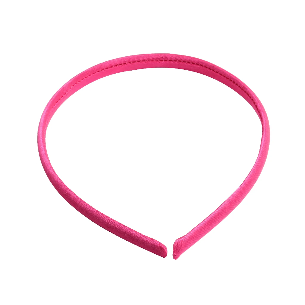 10pcs 10mm Wide Satin Headband Hair Band Alice Band Hairbands Head Wear