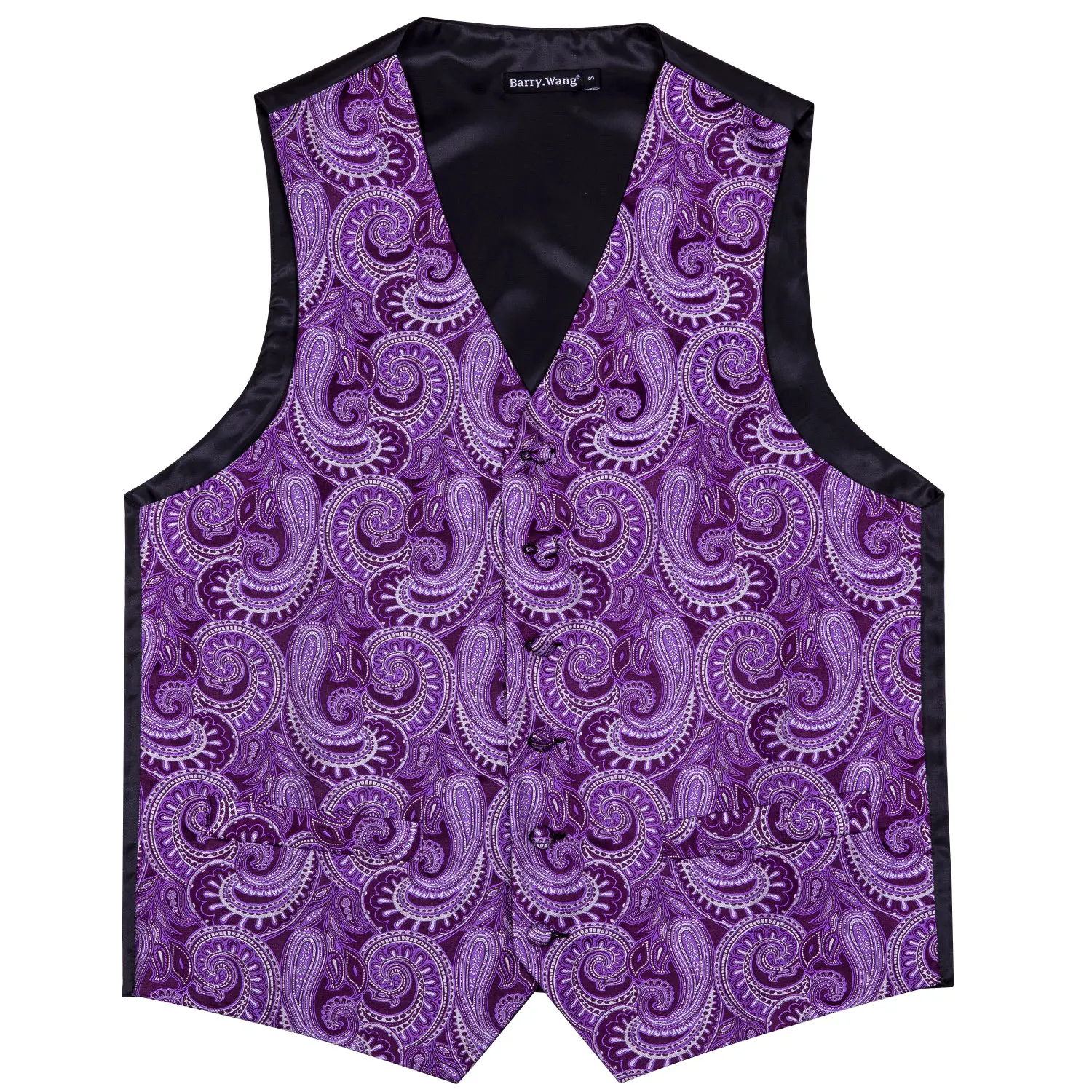 Mens Silk Vest Classic Party Wedding Red Paisley Solid Floral Waistcoat Vest Pocket Square Tie Slim Suit Set Barry.Wang BM-2009 Mens Silk Vest Classic Party Wedding Red Paisley Solid Floral Waistcoat Vest Pocket Square Tie Slim Suit Set Barry.Wang BM-2009