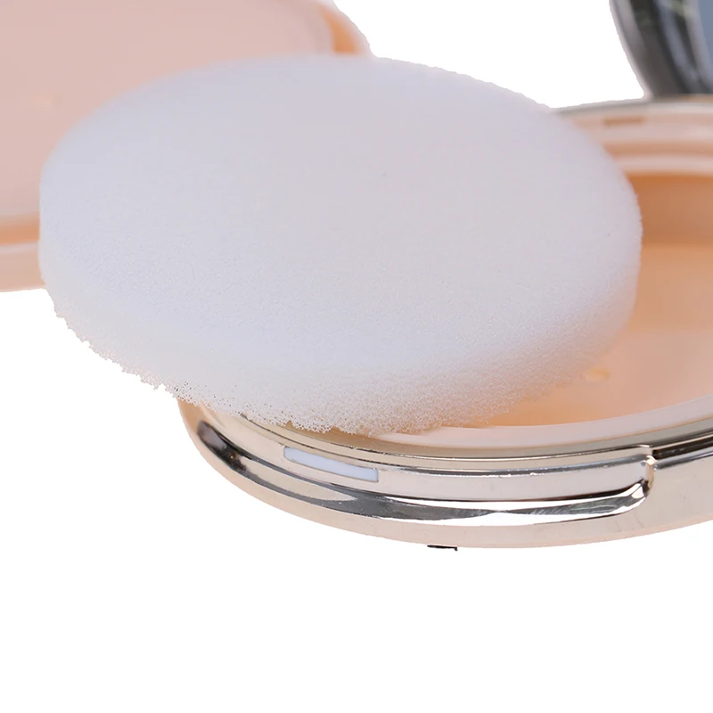 1pc BB Cream Container Dressing Case With Air Cushion Sponge Powder Puff And Mirror Empty DIY Bling Air Cushion Puff Box