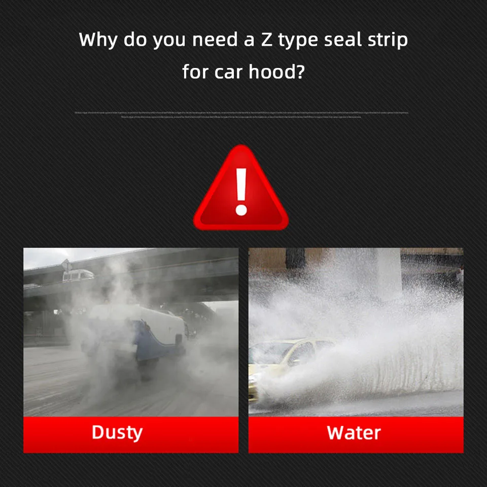 4 м Z тип двери автомобиля уплотнение авто уплотнительная полоса уплотнитель отделка высокое качество резиновые уплотнения для двери автомобиля капот