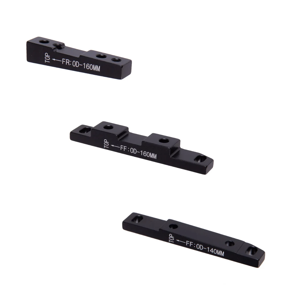 

MTB Road Disc Brake Adapter Flat Mount Adapter Bracket F Disc Brake Mount Adapter for 140mm 160mm brake rotor
