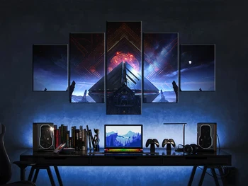 

Destiny 2 Game Poster HD Wall Pictures Canvas Art for Home Decor-Unframed
