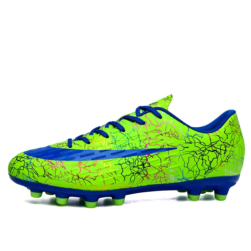

New Arrival Unisex Outdoor Soccer Shoes High Ankle Football Boots Kids Cleats Training Women Sport Sneakers Size 36-45 Futsal