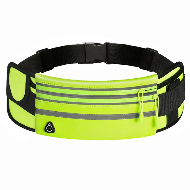 Running Bag Women Waist bag Belt bag Men Sports Fanny Pack Mobile Phone Bag Gym Running Cell Phone Jogging Run Cycling Bag green 2