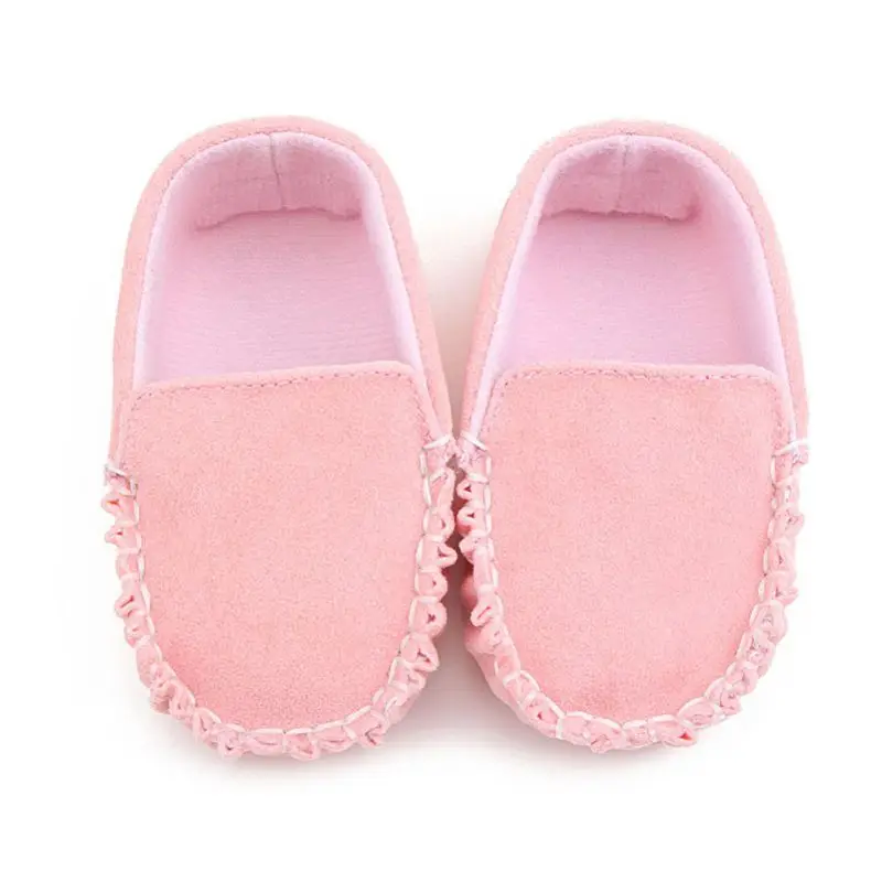 Обувь для новорожденных мальчиков и девочек; обувь для малышей; мокасины; обувь из искусственной кожи; обувь для малышей - Цвет: as the picture show