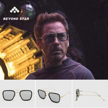 

BEYONDSTAR 2020 9 Colors Fashion Sqaure Sun Glasses For Men Designer Rectangle Sunglasses Retro Women Luxury Brand Eyewear G743