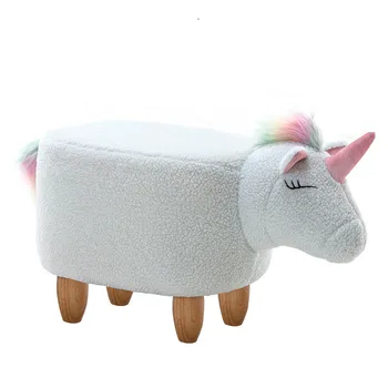 

Creative Deer Changing Shoes Stool For Household Door Can Sit On Shoes Stool Solid Wood Foot Storage Low Stool Cartoon Stool Sof