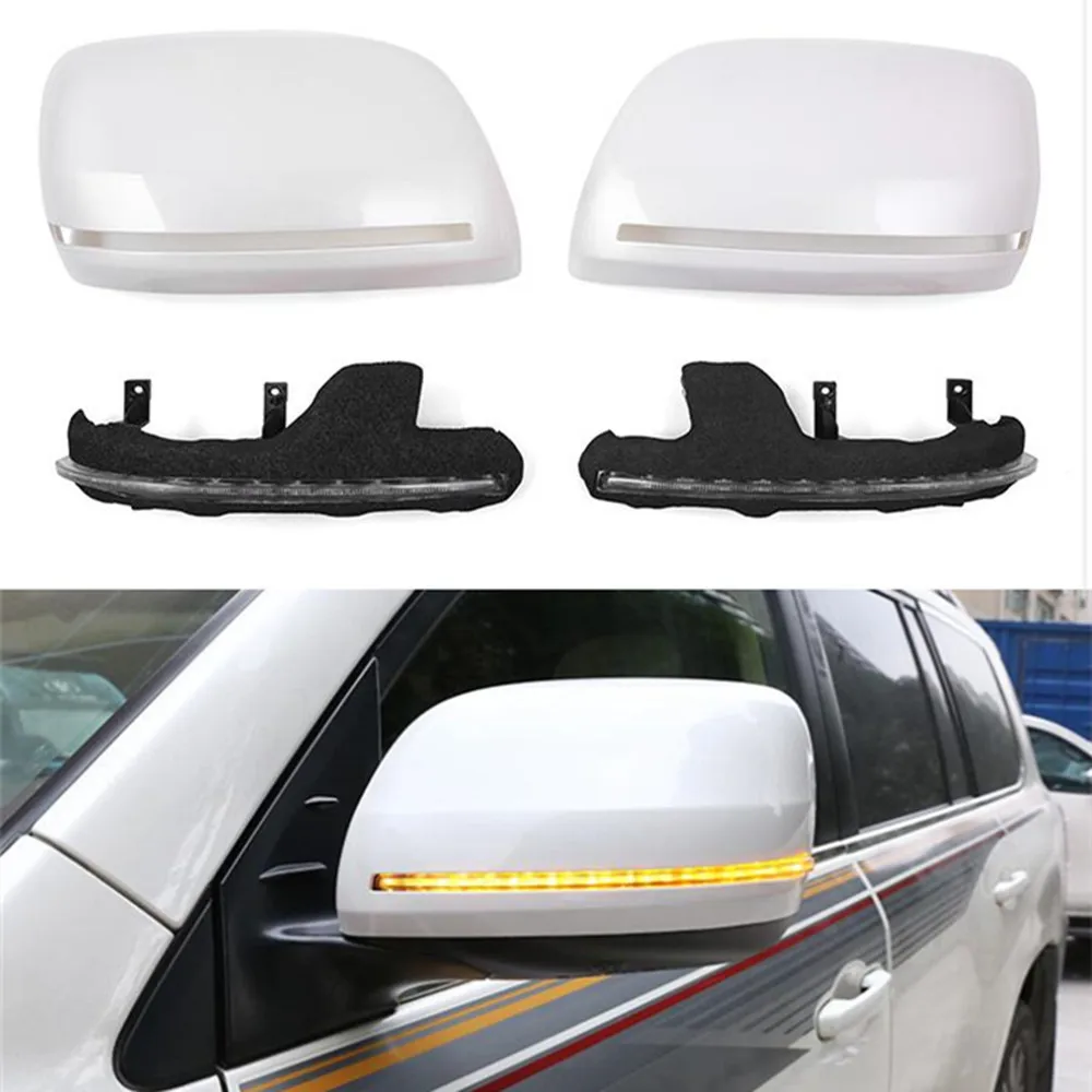 Tools & Home Improvement Exterior Parts Chrome Side Mirror Trims For