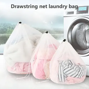 

6pcs Laundry Mesh Bags Basket Foldable Delicates Lingerie Bra Socks Underwear Washing Machine Clothes Protection Net Bag