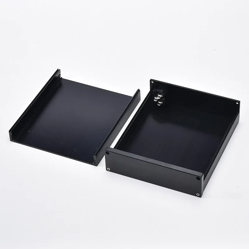 Full aluminum 1405 amplifier chassis mini dac enclosure phono box 147.5x42x169mm
