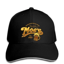 Мужская бейсболка с принтом Moe Tavern Moes Tavern, Женская Бейсболка snapback, остроконечная Кепка