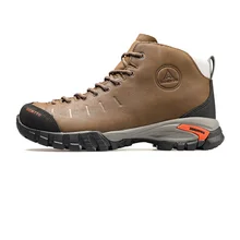 Кожа, дышащая, водонепроницаемая, Пеший Туризм ботинки износостойкая Мужская Спорт на открытом воздухе обувь нескользящие Пеший Туризм мужские туфли