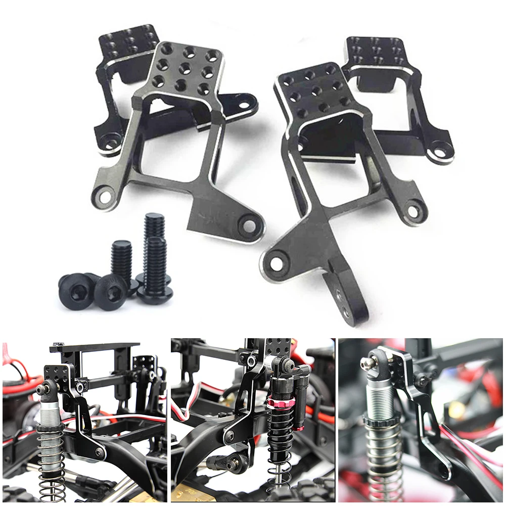 

RC Crawler Parts Easy To Install TRX4 Mount Shock Towers 1/10 Practical Front And Rear Replacement Durable Car Professional