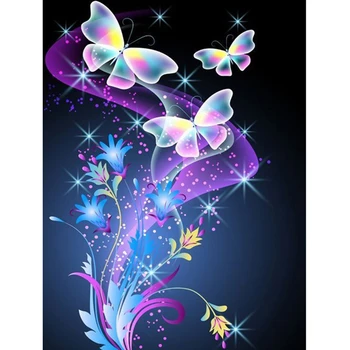 

Evershine New Diamond Embroidery 2019 5D Butterfly Mosaic Painting Rhinestones Picture Home Decoration Accessories