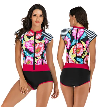 

Swimsuits Woman Badpak Plus Size Swimwear Bathing Suit Women One Piece Bikinis Female 2019 May Beach Surfing Sleeveless Swimsuit