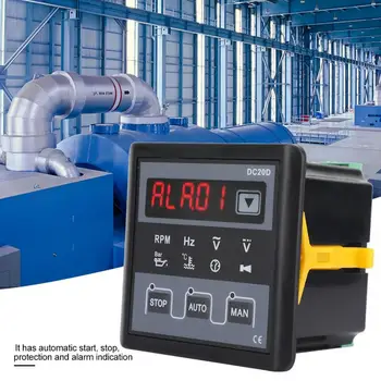 

Small High Accuracy Generator Controller Module Panel For Diesel Engine DC8 -36V Generator Parts Diesel Generator Controller