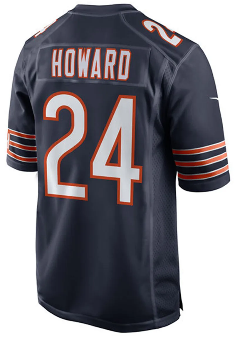 52 Khalil Mack JERSEY 10 Mitchell Trubisky 24 Говард 15 Аллен Робинсон 29 Tarik Cohen 17 nthony Miller майки