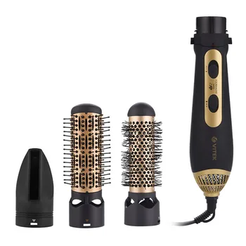 

1200W Curler Hair Straightener Electric Hair Comb Brush Straightening Irons Temperature Adjustment Salon Hair Dryer Curling Tool