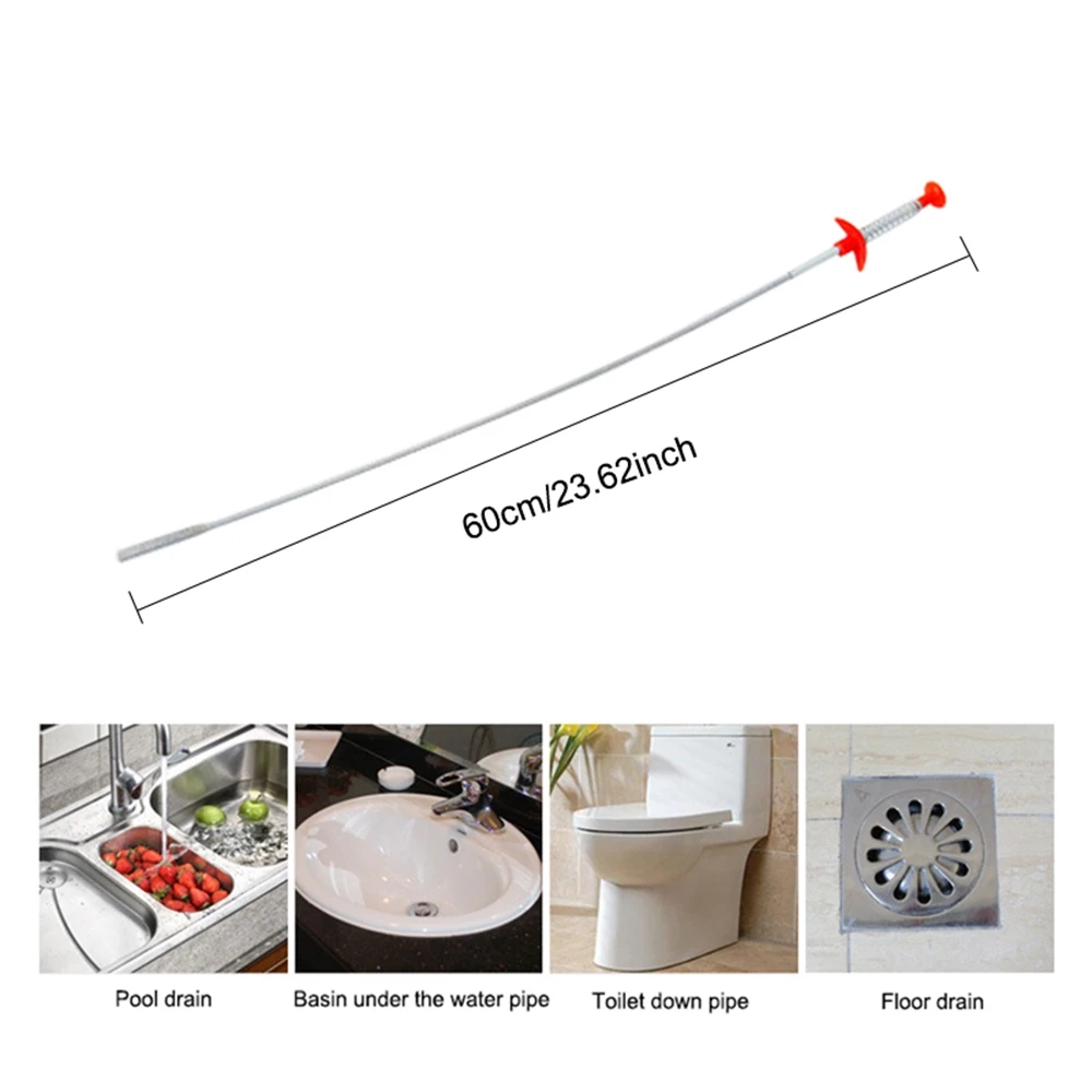 Грабер для чистки раковины от волос