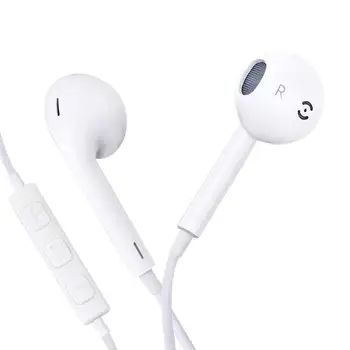 

Earphones Wire Stereo In-Ear earphone earpieces With Mic Wire Control for iPhone 6 6S Plus 5S SE Xiaomi Samsung LG Phone earset