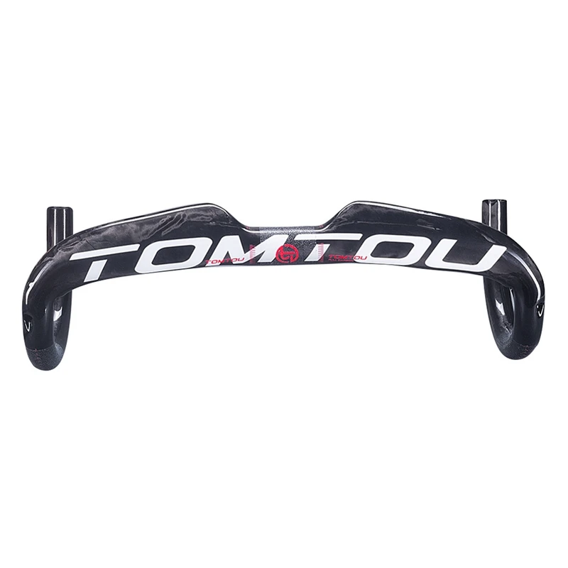 TOMTOU Bicycle Handle Carbon Road Bike Break Wind Handlebar Handlebars Riding Accessories | Спорт и развлечения