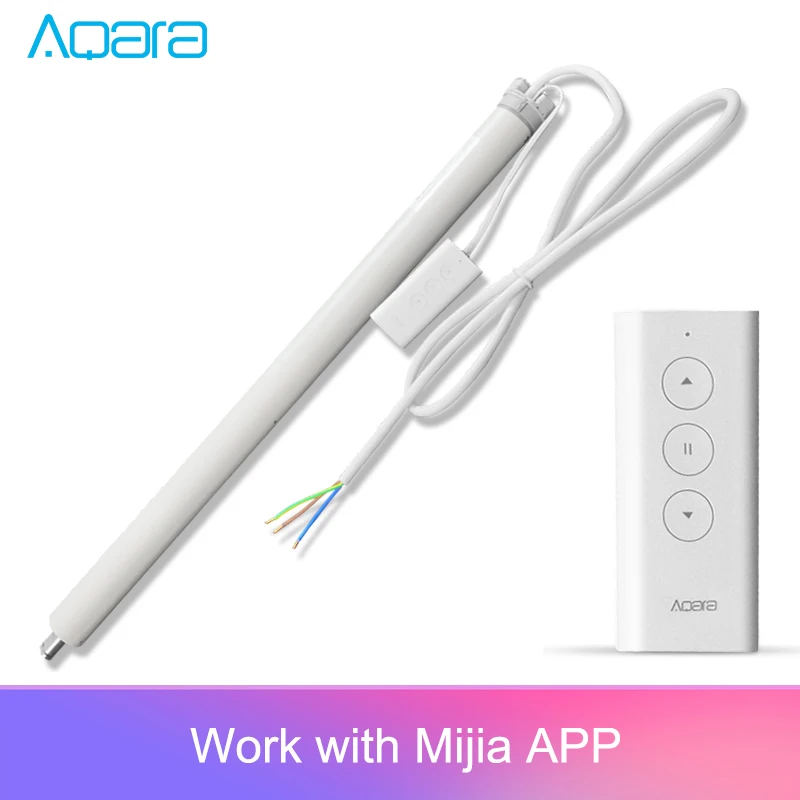 Мотор для затвора Aqara ZiGBee умный двигатель занавесок с дистанционным управлением