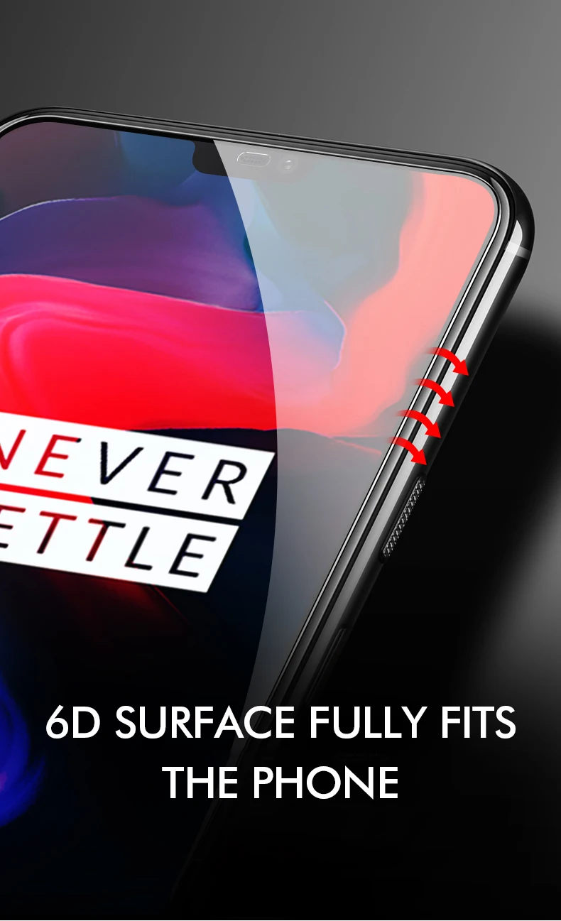 10 шт/партия 6D полное клей Защитное стекло для Oneplus 7 Pro 6T 5 T 5 Закаленное стекло протектор экрана для One Plus 7 Pro 6 5 5 T